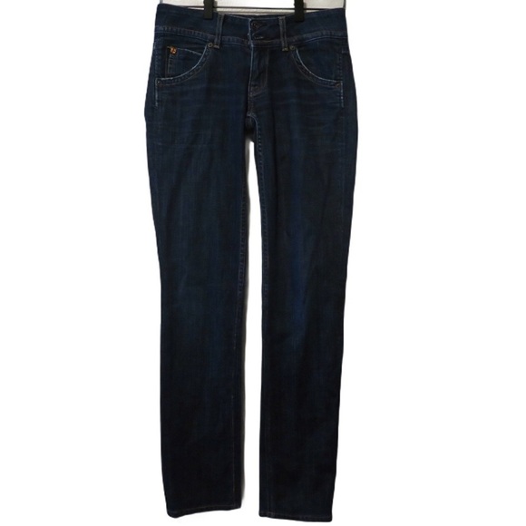 Hudson Blue Mid Rise Jeans Mid Wash Casual - Picture 1 of 13